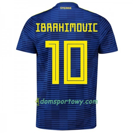 Koszulka Szwecja Ibrahimovic 10 Wyjazdowe Koszulki Piłkarskie Mistrzostwa Świata 2018